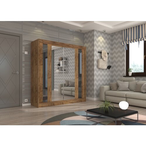 ADRK GARDEROBNA OMARA KEITA 200 CM (VE BARV)-Oreh/rna Slike