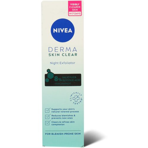 Nivea Eksfoliator Derma skin clear 40ml Cene