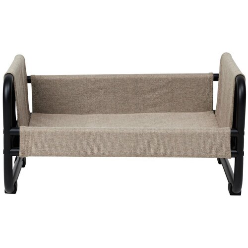OYOY Living Design Črna/bež jeklena podloga za pse 52x40 cm Milo &ndash; Cene