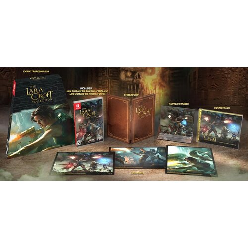  Tomb Raider 4 & 5 & 6 Remastered Starring Lara Croft Collectors Edition (SWITCH) Cene