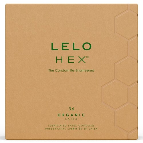 Lelo HEX ORGANIC CONDOM BOX 36 UNITS Cijene