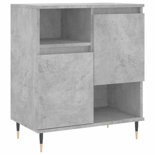 Maison Chic Komoda - Predalnik betonsko siva 60x35x70 cm inženirski les, (21720020) Cene