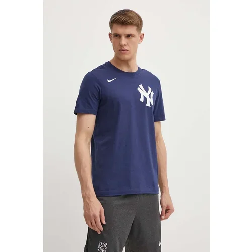 Nike Majica kratkih rukava New York Yankees za muškarce, boja: tamno plava, s tiskom