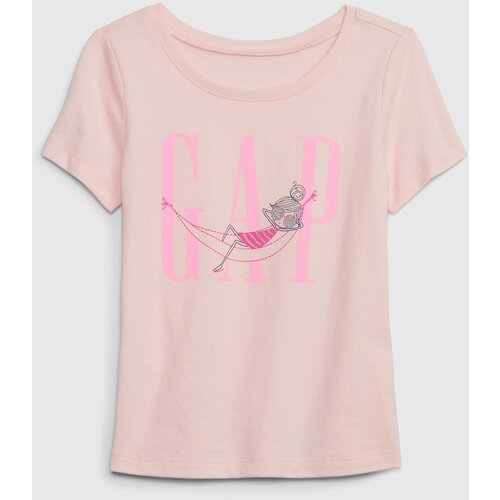 GAP Children's T-shirt with logo - Girls Cene