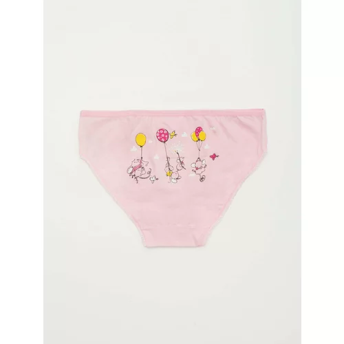 Fashion Hunters Pink panties for a girl with print