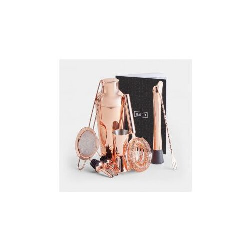 Vonshef 9 delni set za koktajle Parisian Rose Gold - 1000145 Cene