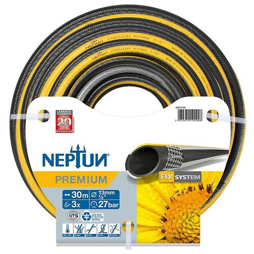 Neptun Premium Vrtna cev (Dolžina: 30 m, Diameter cevi: 13 mm, &frac12;&Prime;) productname.garantie.plussign BAUHAUS garancija 20 let Cene