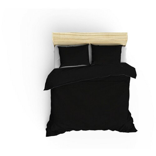 Mjoll Satenska posteljina (260x220) Elegant Black Slike