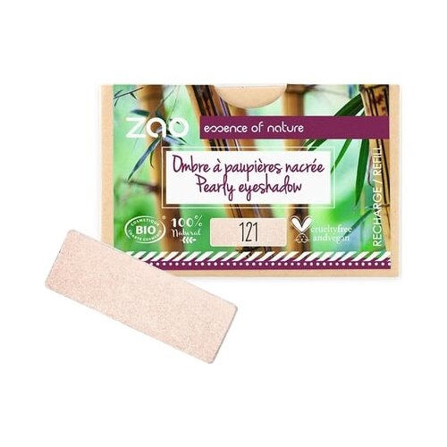 Zao Rectangle senčilo - polnilo - 121 Pearly Ivory Cene