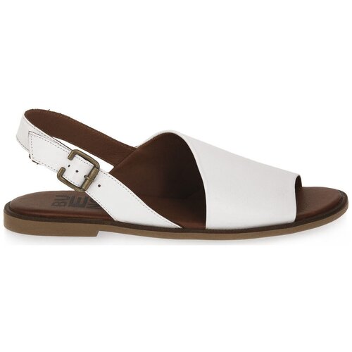 Bueno Shoes Sandali &amp;amp; Odprti čevlji BIANCO Bela Slike