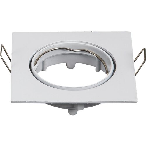 Aigostar Okvir za ugradnu GU10 svetiljku 8,2x8,2 cm bela Slike