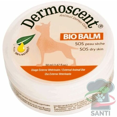 Dermoscent Balzam za obnavljanje i zaštitu šapa, kože nosa i žuljeva BioBalm, 50ml Slike