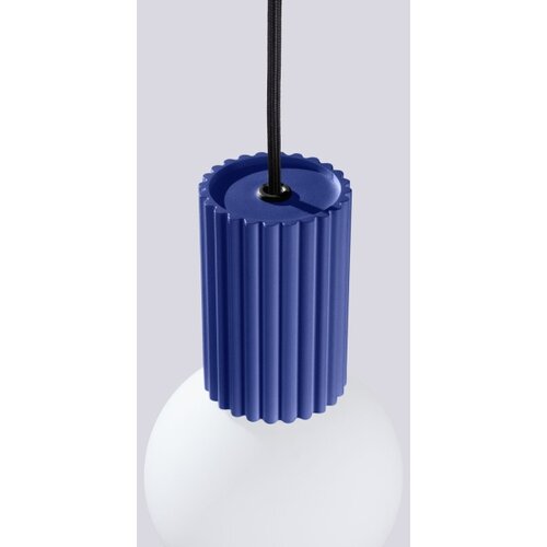 Sollux SL.1739 - visilica na sajli halo 1xG9/8W/230V prečnik 12 cm plava Slike