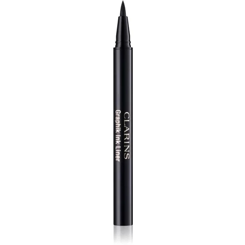 Clarins Graphik Ink Liner Liquid Eyeliner Pen dolgoobstojen flomaster za oči odtenek 01 Intense Black 0,4 ml