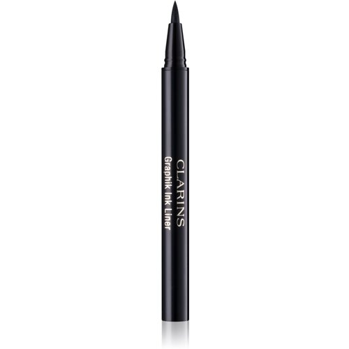 Clarins Graphik Ink Liner Liquid Eyeliner Pen dugotrajni tu&amp;scaron; za oči nijansa 01 Intense Black 0,4 ml Slike
