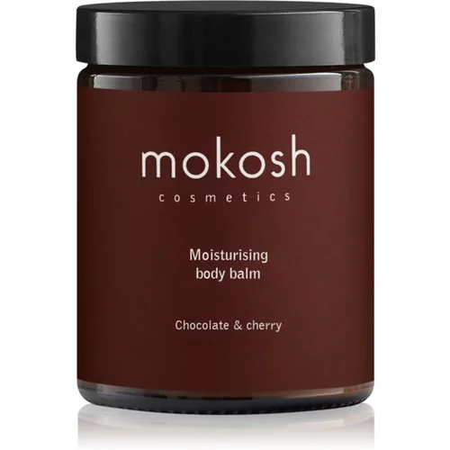 MOKOSH Chocolate & Cherry vlažilni losjon za telo z aromo čokolade 180 ml