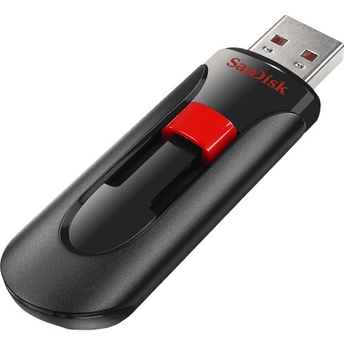 Sandisk cruzer glide 128GB usb 2.0 črno-rdeč spominski ključek Cene