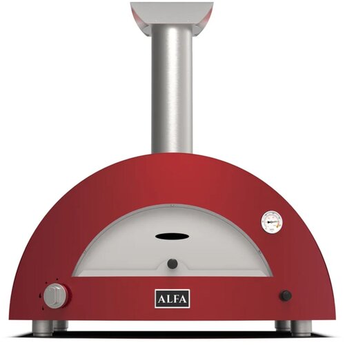 Alfa Forni Moderno 2 Pizze Hybrid-Pizzaofen Antique Red Cene
