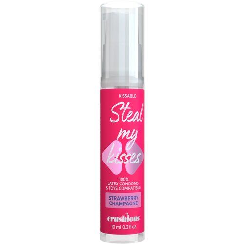 Crushious Steal My Kisses - aromatizirano mazivo, jagoda-&amp;scaron;ampanjec (10 ml) Slike