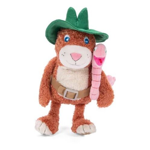 Moulin Roty Pli&amp;scaron;ana igračka hrčak Bili i glista Žan Klod - Ecole des loisirs Slike