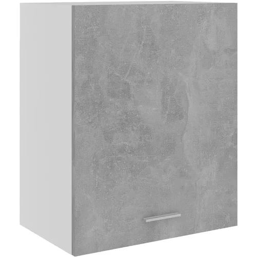 vidaXL Viseći ormarić siva boja betona 50 x 31 x 60 cm od iverice