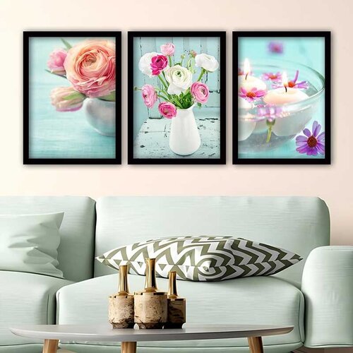 Wallity Set uramljenih slika 3SC_219025241, 3 dijela Cene