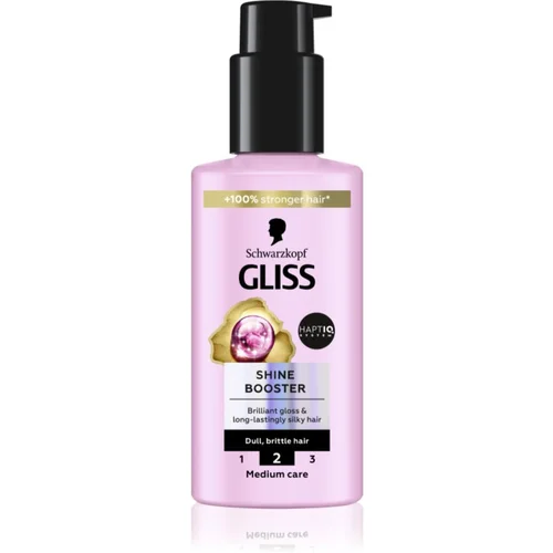 Schwarzkopf Gliss Liquid Silk serum bez ispiranja za jačanje i sjaj kose Shine Booster 100 ml