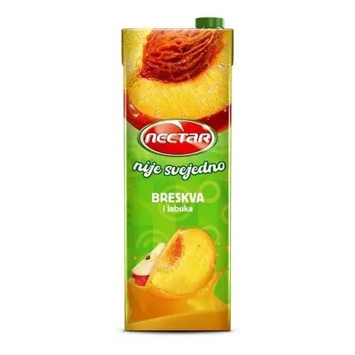 Nectar Voćni sok Nije svejedno breskva jabuka 1,5l Slike