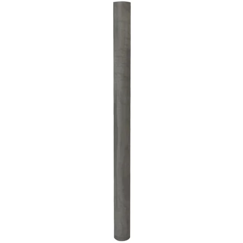 vidaXL Mreža od nehrđajućeg čelika 100 x 500 cm srebrna