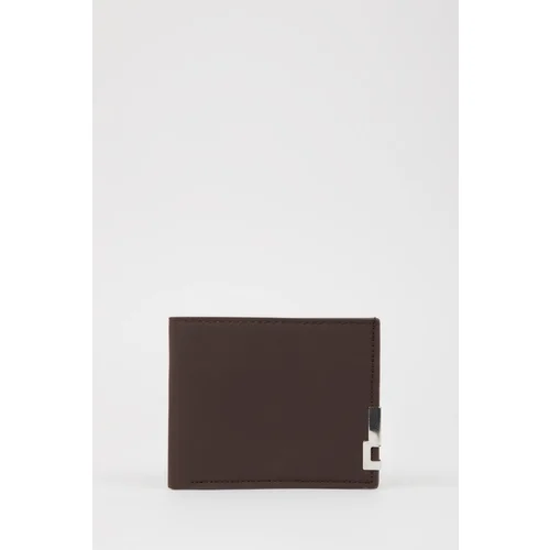 Defacto Men&#39;s Faux Leather Wallet