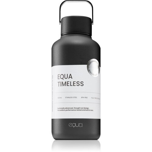 Equa boca od nehrđajućeg čelika, Timeless Dark, 600ml Slike