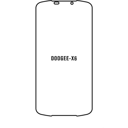 Doogee X6 hydrogel za&amp;scaron;titna folija Slike