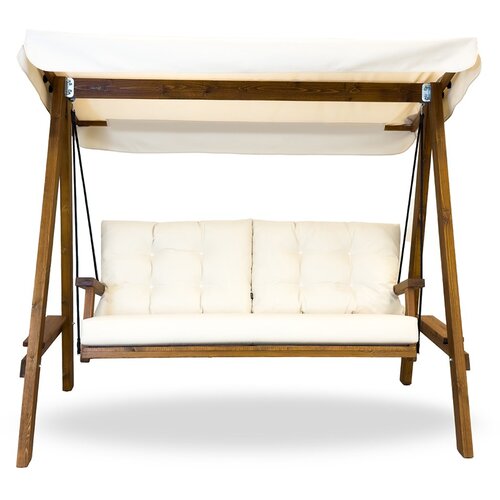 Hanah home Pera 2000 - Beige vrtni dvosedi gugalnik, (21065326) Cene