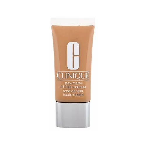 Clinique Stay-Matte Oil-Free Makeup puder za suho kožo 30 ml odtenek 19 Sand