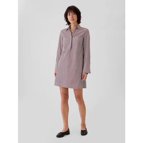 GAP Striped shirt mini dress - Women's