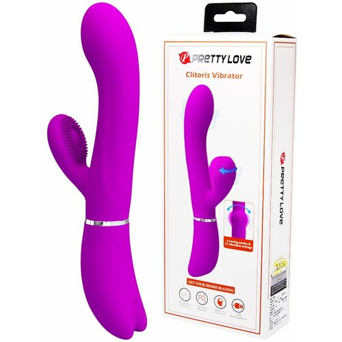 Pretty Love punjivi silikonski vibrator sa pomeranjem Clitoris Vibrator Slike