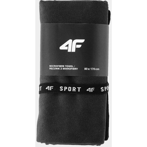4f Sports Quick Drying Towel L (80 x 170 cm) - Black Slike