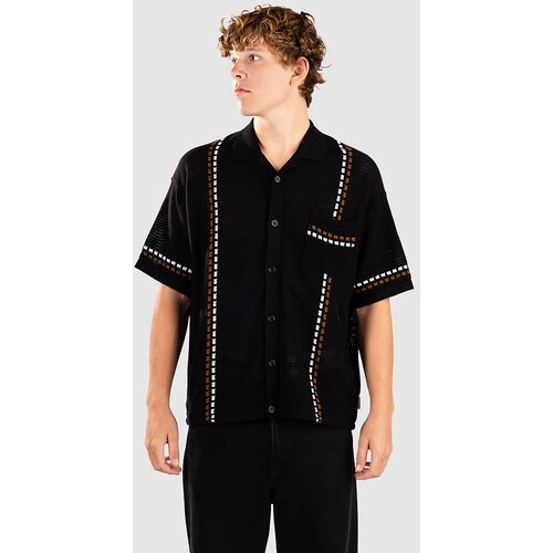 Redefined Rebel RREduardo Knit Boxy Fit Shirt black Cijene