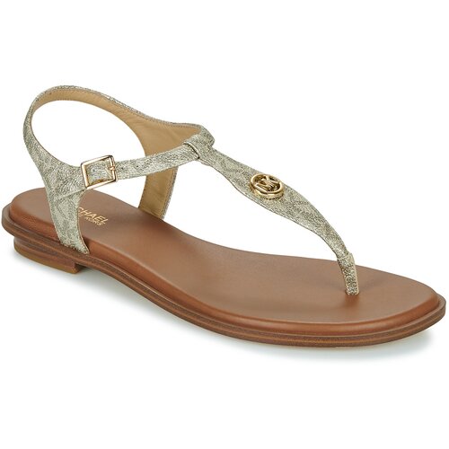 Michael Kors MALLORY THONG Gold Slike