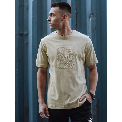 DStreet T-shirt męski beżowy Cene