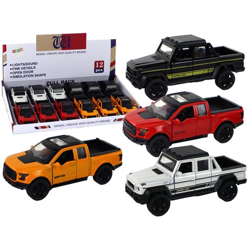 CAR Vehicle with Trailer 1:36 Sounds of Light 4 Colors Cijene
