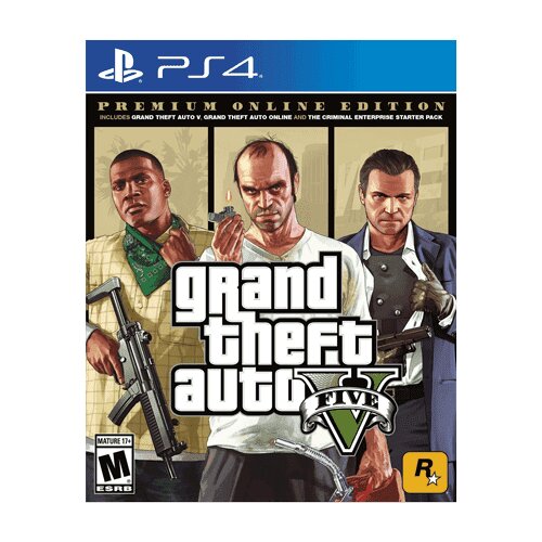 PS4 ROCKSTAR GAMES Grand Theft Auto V - Premium Online Edition (PS4) Slike