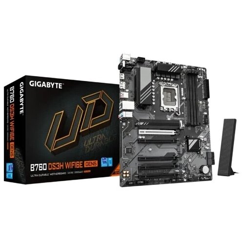 Gigabyte Matična ploča 1700 B760 DS3H WF6E GEN5 Cene