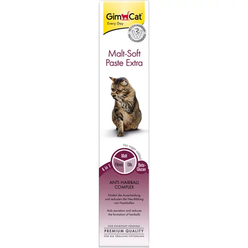 Gimcat Malt-Soft Extra mačja pasta - Varčno pakiranje: 3 x 200 g