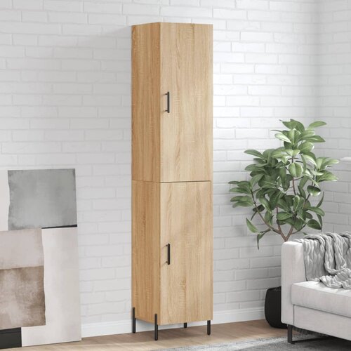 vidaXL Visoka omara sonoma hrast 34,5x34x180 cm inženirski les Cene