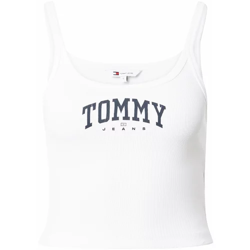 Tommy Jeans Top mornarska / bela