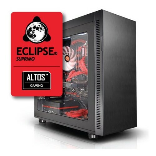 Altos Računar SUPRIMO Eclipse, Z170/i7-6700/16GB/250GB+2TB/GTX1060/DVD računar Slike