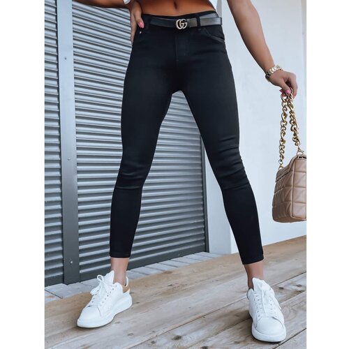 DStreet Women&amp;#039;s denim jeans ARLET black UY1292 Slike
