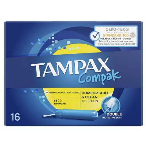 Tampax Compak Regular Set tampon s aplikatorom 16 kom