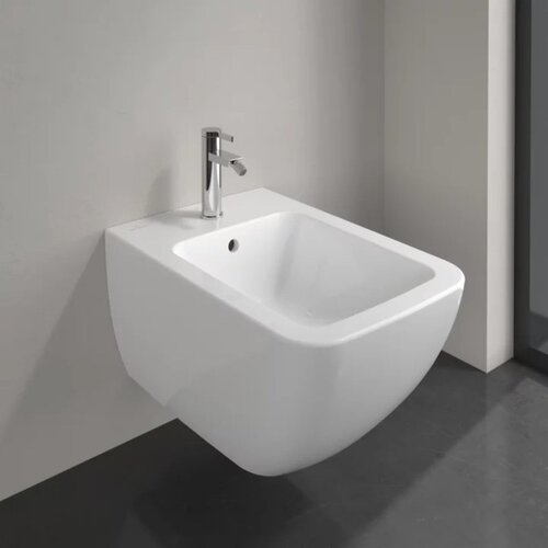 Villeroy Boch 441100R1 Venticello CeramicPlus 37,5 x 56 cm viseči bide Slike